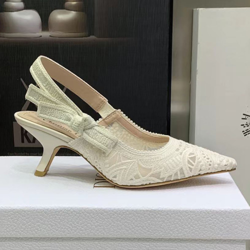 Dior Women Shoes Pumps Luxury Design Fashion Type 6.5cm High Heel Shoes for Wedding Style J'ADIOR SLINGBACK PUMP with Original Box Whatsapp【+1-3239614486】