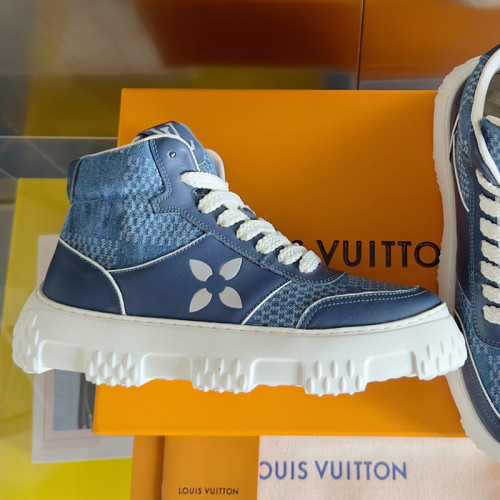 Louis Vuitton Mens Shoes Fashion Sneakers Design Luxury Brand LV Space Lander SNEAKER with Original Box Whatsapp 【+1-3239614486】