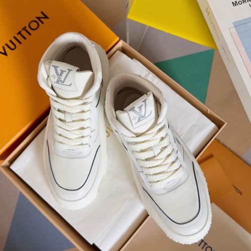 Louis Vuitton Mens Shoes Fashion Sneakers Design Luxury Brand LV Space Lander SNEAKER with Original Box Whatsapp 【+1-3239614486】