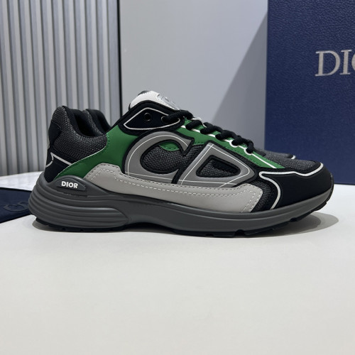 Dior Mens Shoes Sneakers Luxury Brand B30 SNEAKER Mesh and Technical Fabric 3SN279ZND_H000 with Original Box Whatsapp【+1-3239614486】