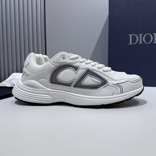 Dior Mens Shoes Sneakers Luxury Brand B30 SNEAKER Mesh and Technical Fabric 3SN279ZND_H000 with Original Box Whatsapp【+1-3239614486】