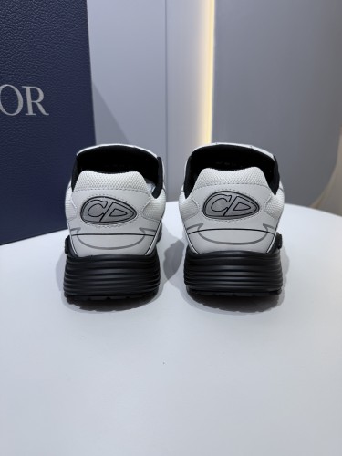 Dior Mens Shoes Sneakers Luxury Brand B30 SNEAKER Mesh and Technical Fabric 3SN279ZND_H000 with Original Box Whatsapp【+1-3239614486】