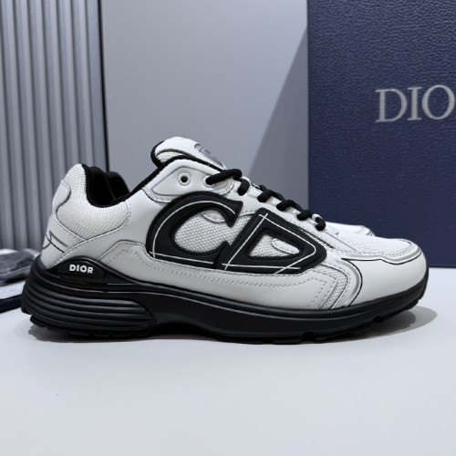 Dior Mens Shoes Sneakers Luxury Brand B30 SNEAKER Mesh and Technical Fabric 3SN279ZND_H000 with Original Box Whatsapp【+1-3239614486】