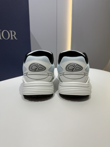 Dior Mens Shoes Sneakers Luxury Brand B30 SNEAKER Mesh and Technical Fabric 3SN279ZND_H000 with Original Box Whatsapp【+1-3239614486】