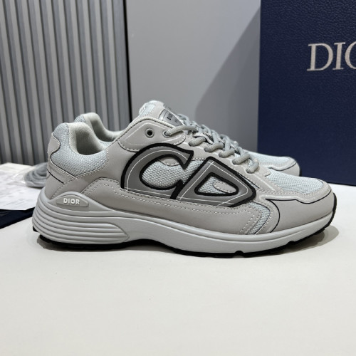 Dior Mens Shoes Sneakers Luxury Brand B30 SNEAKER Mesh and Technical Fabric 3SN279ZND_H000 with Original Box Whatsapp【+1-3239614486】