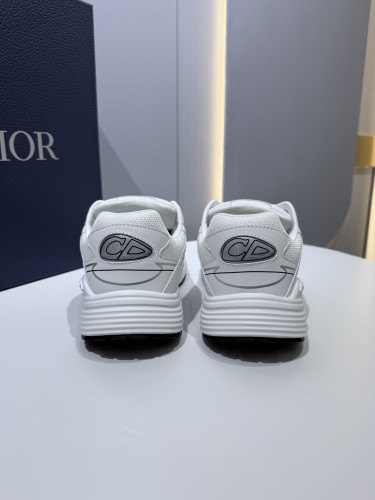 Dior Mens Shoes Sneakers Luxury Brand B30 SNEAKER Mesh and Technical Fabric 3SN279ZND_H000 with Original Box Whatsapp【+1-3239614486】