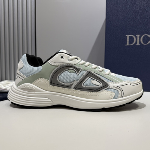 Dior Mens Shoes Sneakers Luxury Brand B30 SNEAKER Mesh and Technical Fabric 3SN279ZND_H000 with Original Box Whatsapp【+1-3239614486】