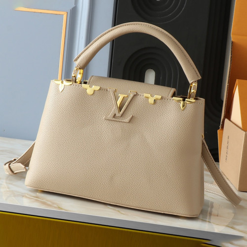 Louis Vuitton Womens Bags Handbags Luxury Brand Capucines MM bag M54663 Leather Messenger Shoulder Bags whatsapp【+1-3239614486】