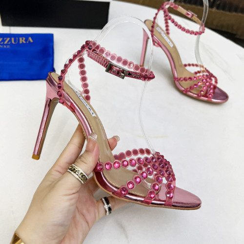 Aquazzura Womens Shoes Pumps Sandals Luxury Brand Tequila Sandal 7cm 10cm Heel with Original Box Whatsapp【+1-3239614486】