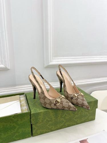 Gucci Womens Shoes Pumps High Heels 9.5cm Luxury Brand Fashion Shoes for Women with Original Box whatsapp【+1-3239614486】