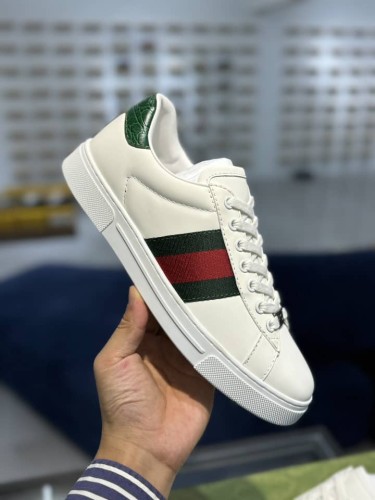 Gucci Mens Shoes Sneakers Luxury Brand MEN'S GUCCI ACE SNEAKER WITH WEB with Original Box Whatsapp【+1-3239614486】