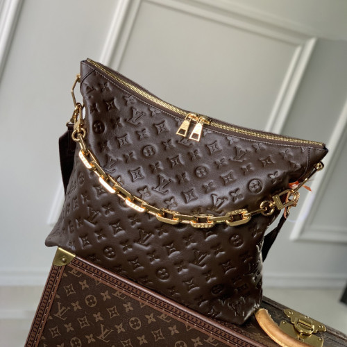 Louis Vuitton Womens Bags Messenger Shoulder Bags Luxury Brand Coussin Hobo MM M12072 with Original Box whatsapp【+1-3239614486】