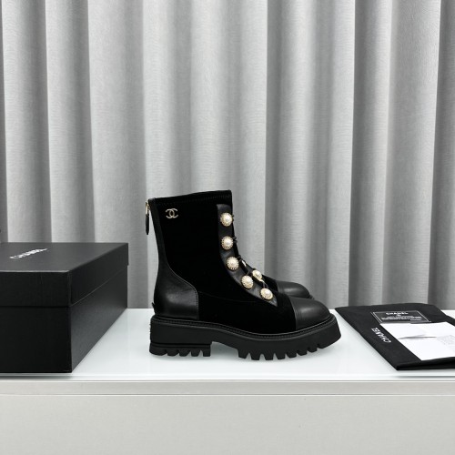 Chanel Womens Shoes Boots Luxury Brand Design with Original Box Women Fashion Ankle Boots Booties Whatsapp【+1-3239614486】