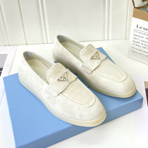 Prada Womens Shoes Casual Luxury Brand Fashion Loafers for Women with Original Box Whatsapp【+1-3239614486】