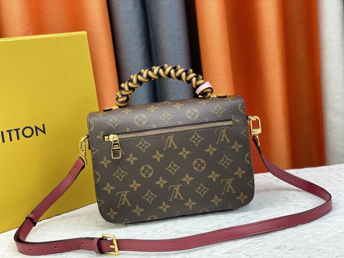 Louis Vuitton Womens Bags Crossbody Bag POCHETTE MÉTIS Monogram canvas Luxury Brand Messenger Shoulder Bags with Original Box Whatsapp【+1-3239614486】
