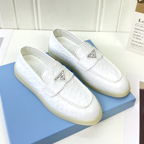 Prada Womens Shoes Casual Luxury Brand Fashion Loafers for Women with Original Box Whatsapp【+1-3239614486】