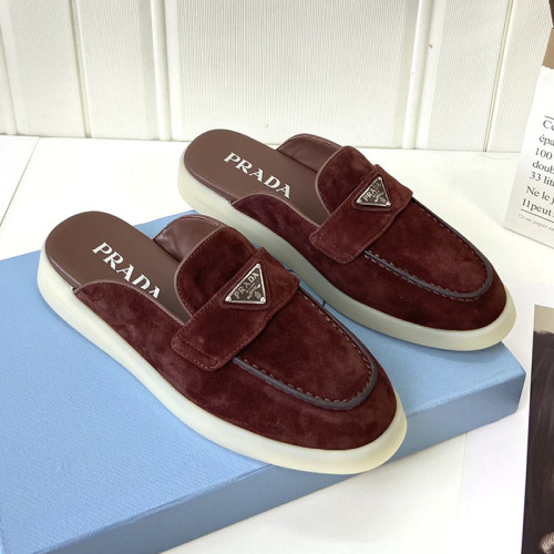 Prada Womens Shoes Casual Luxury Brand Fashion Loafers for Women with Original Box Whatsapp【+1-3239614486】