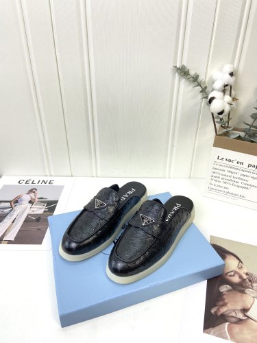 Prada Womens Shoes Casual Luxury Brand Fashion Loafers for Women with Original Box Whatsapp【+1-3239614486】