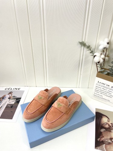 Prada Womens Shoes Casual Luxury Brand Fashion Loafers for Women with Original Box Whatsapp【+1-3239614486】