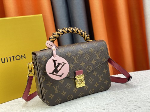 Louis Vuitton Womens Bags Crossbody Bag POCHETTE MÉTIS Monogram canvas Luxury Brand Messenger Shoulder Bags with Original Box Whatsapp【+1-3239614486】