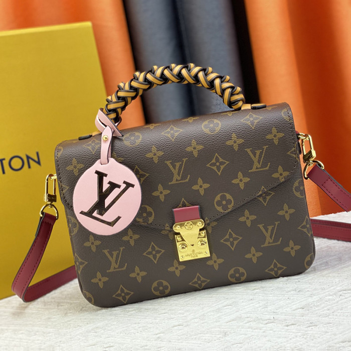 Louis Vuitton Womens Bags Crossbody Bag POCHETTE MÉTIS Monogram canvas Luxury Brand Messenger Shoulder Bags with Original Box Whatsapp【+1-3239614486】