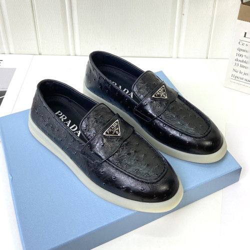 Prada Womens Shoes Casual Luxury Brand Fashion Loafers for Women with Original Box Whatsapp【+1-3239614486】