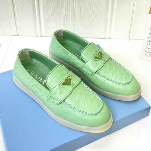 Prada Womens Shoes Casual Luxury Brand Fashion Loafers for Women with Original Box Whatsapp【+1-3239614486】