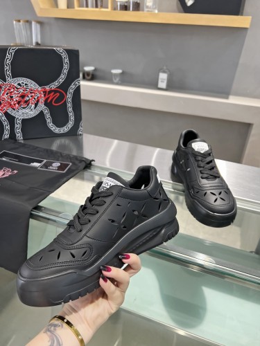 Versace Men Shoes Fashion Sneakers Luxury Brand Top Quality Breathable Versace Odissea Sneaker with Original Box whatsapp 【+1-3239614486】