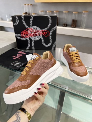 Versace Men Shoes Fashion Sneakers Luxury Brand Top Quality Breathable Versace Odissea Sneaker with Original Box whatsapp 【+1-3239614486】