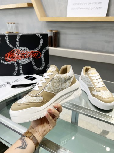 Versace Men Shoes Fashion Sneakers Luxury Brand Top Quality Breathable Versace Odissea Sneaker with Original Box whatsapp 【+1-3239614486】
