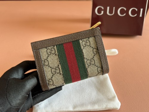 Gucci Womens Mens Unisex Bags Wallets Clutch Luxury Brand GG OPHIDIA BI-FOLD WALLET 813296 96IWG 8745 with Original Box Whatsapp【+1-3239614486】