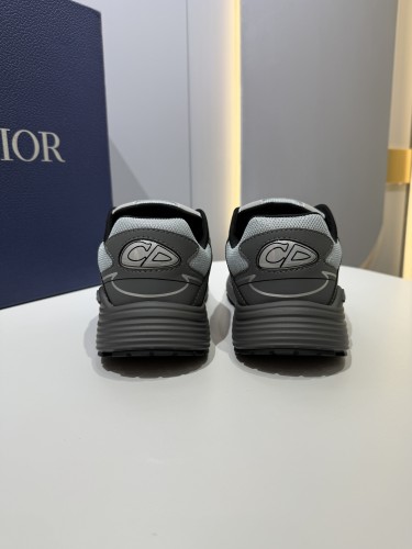 Dior Mens Shoes Sneakers Luxury Brand B30 SNEAKER Mesh and Technical Fabric 3SN279ZND_H000 with Original Box Whatsapp【+1-3239614486】