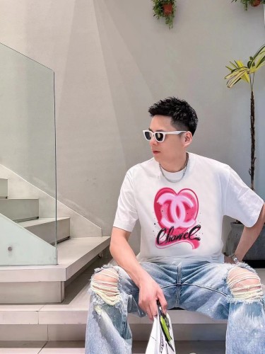 Chanel Luxury Brand Women Mens Short Sleeve T-Shirt Whatsapp 【+1-3239614486】