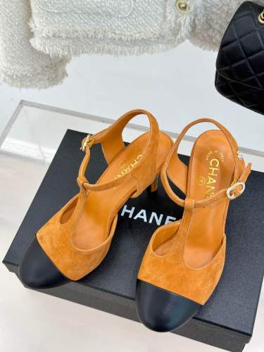 Chanel Womens Shoes Pumps 8.5cm Heel Fashion Sandals Summer Design Luxury Brand Design with Original Box whatsapp【+1-3239614486】