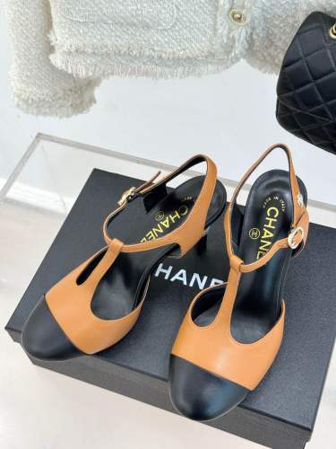 Chanel Womens Shoes Pumps 8.5cm Heel Fashion Sandals Summer Design Luxury Brand Design with Original Box whatsapp【+1-3239614486】