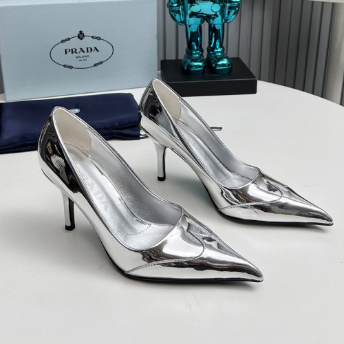 Prada Womens Shoes Sandals Casual Luxury Brand Pumps 8cm Heel with Original Box Whatsapp【+1-3239614486】