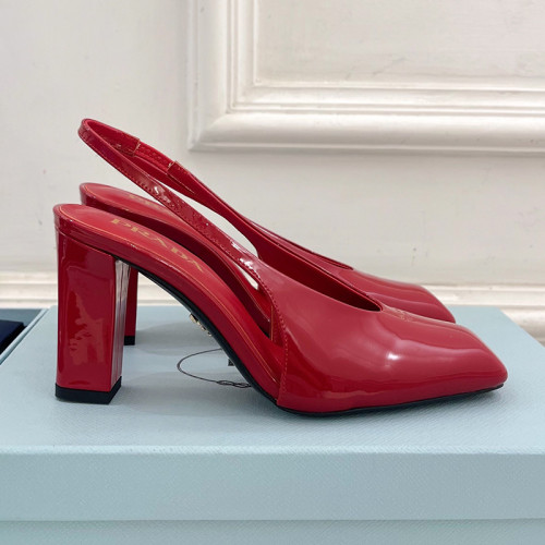 Prada Womens Shoes Sandals Casual Luxury Brand Pumps 8cm Heel with Original Box Whatsapp【+1-3239614486】