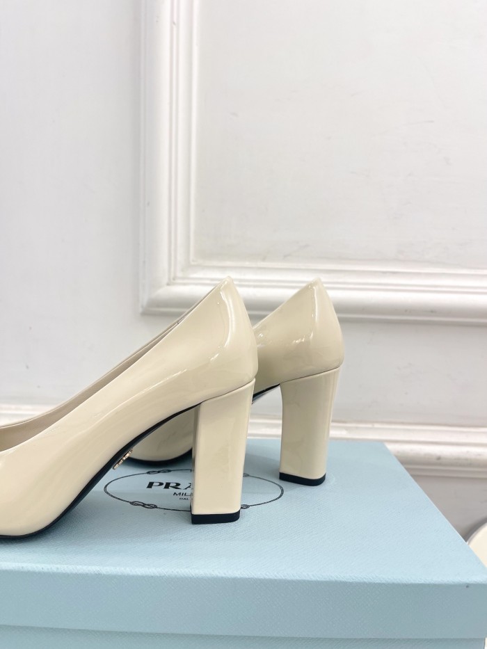Prada Womens Shoes Sandals Casual Luxury Brand Pumps 8cm Heel with Original Box Whatsapp【+1-3239614486】