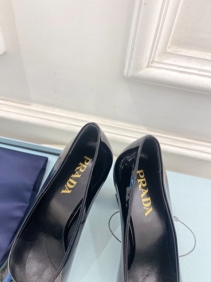 Prada Womens Shoes Sandals Casual Luxury Brand Pumps 8cm Heel with Original Box Whatsapp【+1-3239614486】