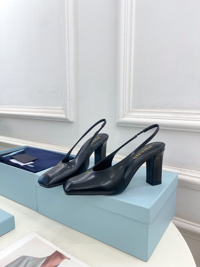 Prada Womens Shoes Sandals Casual Luxury Brand Pumps 8cm Heel with Original Box Whatsapp【+1-3239614486】