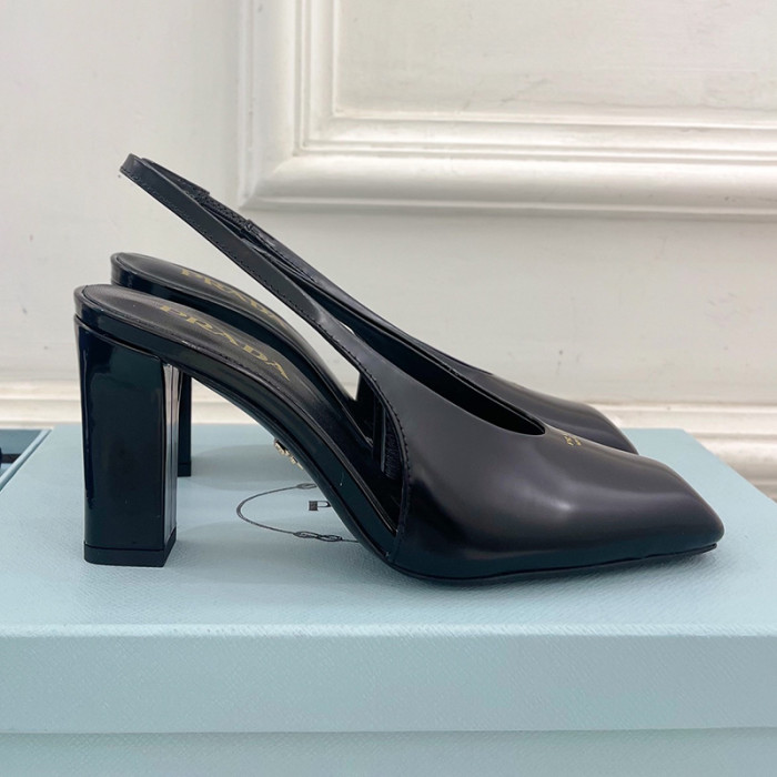 Prada Womens Shoes Sandals Casual Luxury Brand Pumps 8cm Heel with Original Box Whatsapp【+1-3239614486】