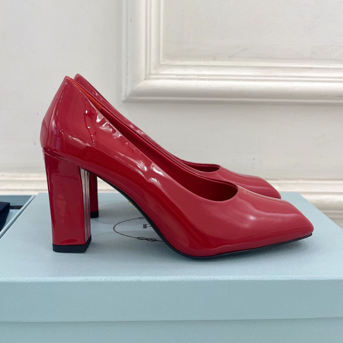 Prada Womens Shoes Sandals Casual Luxury Brand Pumps 8cm Heel with Original Box Whatsapp【+1-3239614486】