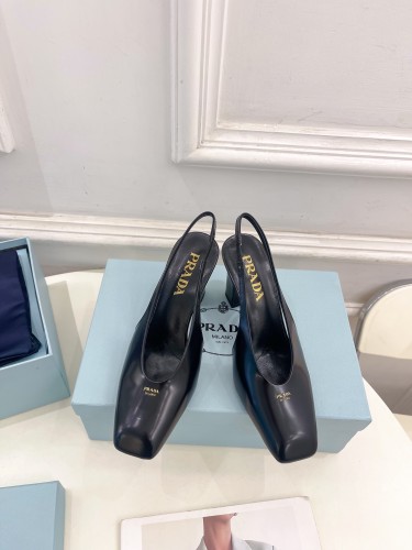 Prada Womens Shoes Sandals Casual Luxury Brand Pumps 8cm Heel with Original Box Whatsapp【+1-3239614486】