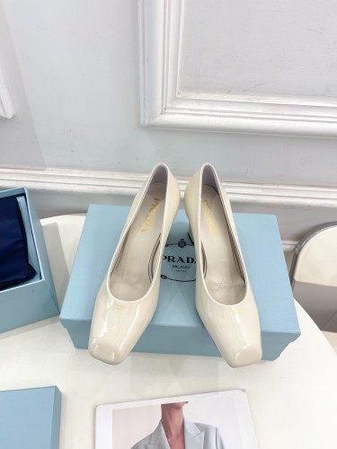 Prada Womens Shoes Sandals Casual Luxury Brand Pumps 8cm Heel with Original Box Whatsapp【+1-3239614486】