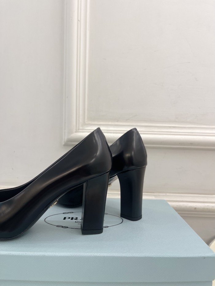 Prada Womens Shoes Sandals Casual Luxury Brand Pumps 8cm Heel with Original Box Whatsapp【+1-3239614486】