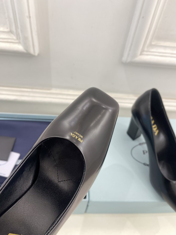 Prada Womens Shoes Sandals Casual Luxury Brand Pumps 8cm Heel with Original Box Whatsapp【+1-3239614486】