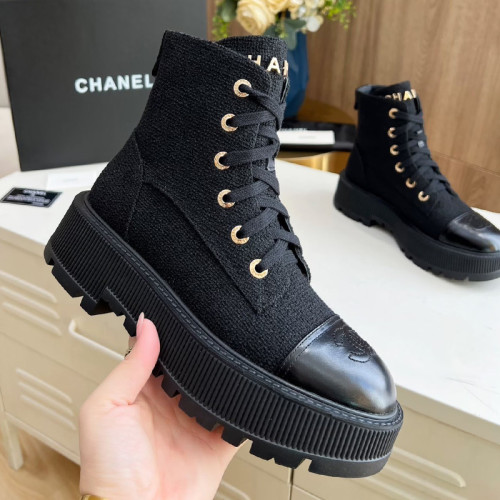 Chanel Womens Shoes Boots Luxury Brand Design with Original Box Women Fashion Ankle Boots Booties Whatsapp【+1-3239614486】