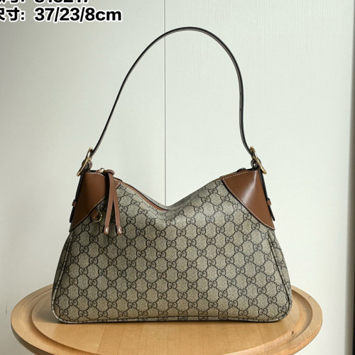 Gucci Mens Bags Shoulder Bag Design Luxury Brand GG EMBLEM LARGE SHOULDER BAG 815217 FAD6L 9758 whatsapp 【+1-3239614486】