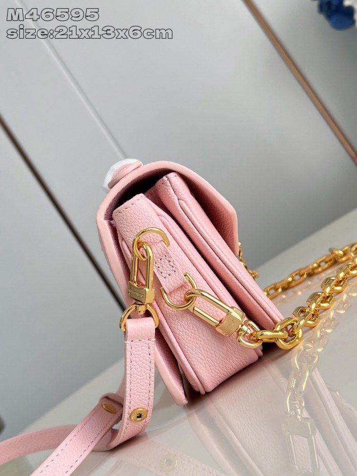 Louis Vuitton Womens Bags Crossbody Bag Luxury Brand Louis Vuitton Pochette Métis East West Monogram Empreinte Leather M14208 with Original Box Whatsapp【+1-3239614486】