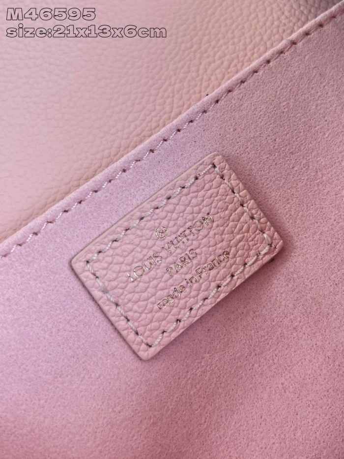 Louis Vuitton Womens Bags Crossbody Bag Luxury Brand Louis Vuitton Pochette Métis East West Monogram Empreinte Leather M14208 with Original Box Whatsapp【+1-3239614486】